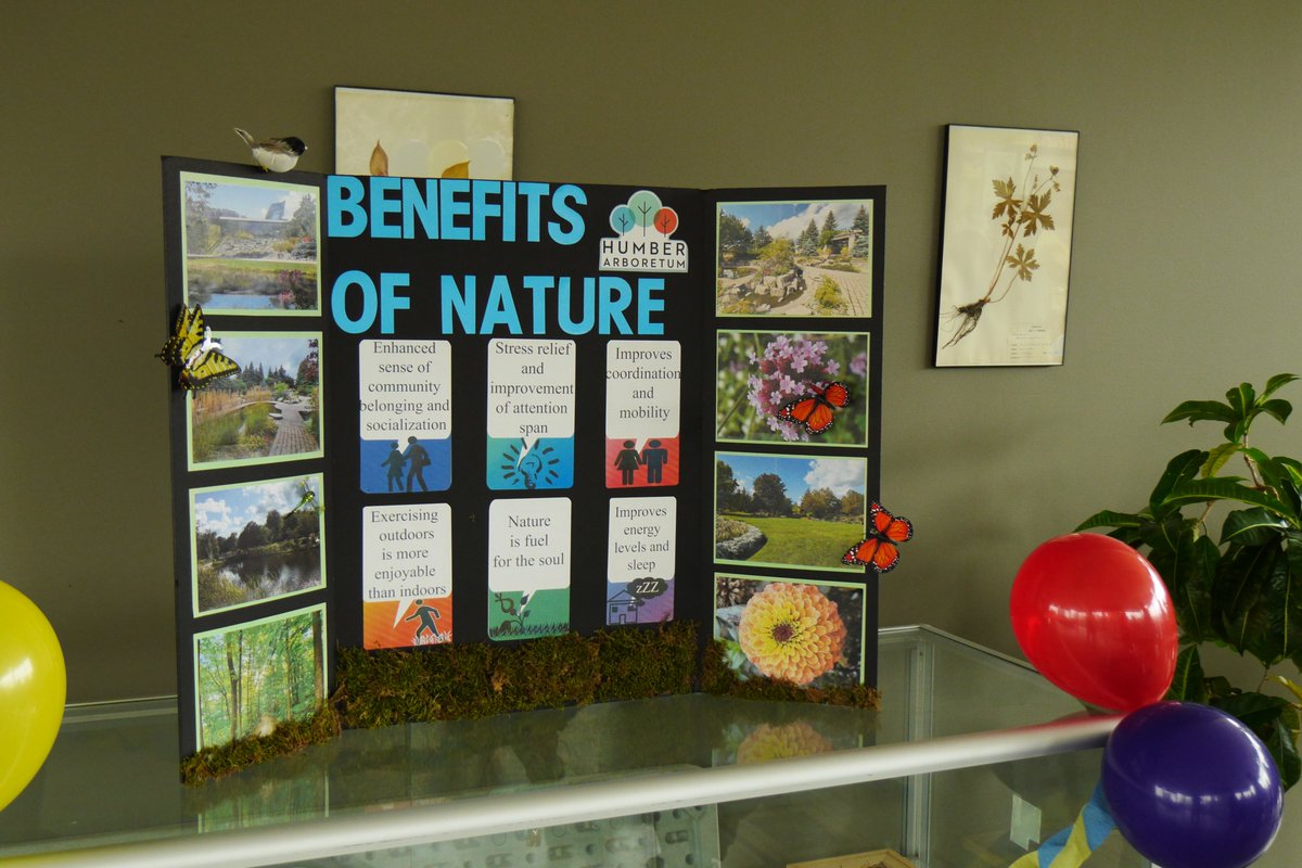 HumberArb's tweet photo. Congratulations & thank you to the @humberFHSW nursing students who today presented on the results of their field placement project looking at the needs, challenges & benefits of connecting more seniors to nature through the Arboretum.
#WorldReadyCitizens🌎 #HealthyCommunities😊 https://t.co/xrf77mTYUk