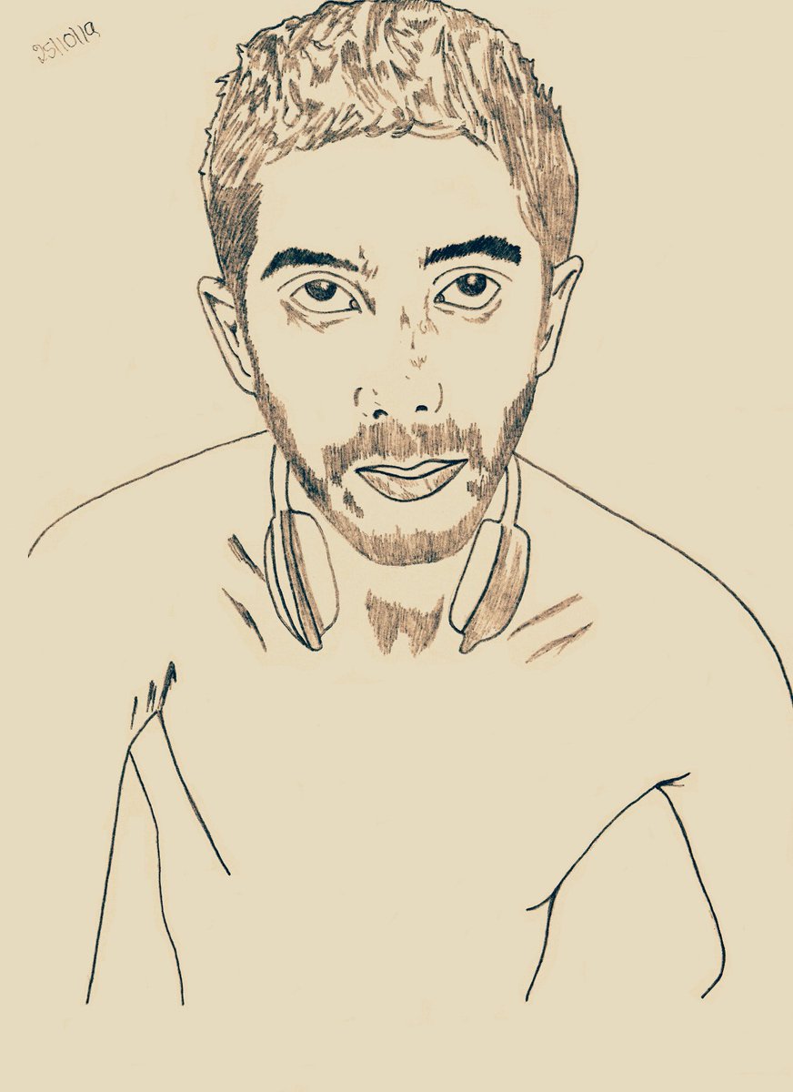 Olha eu em forma de desenho...