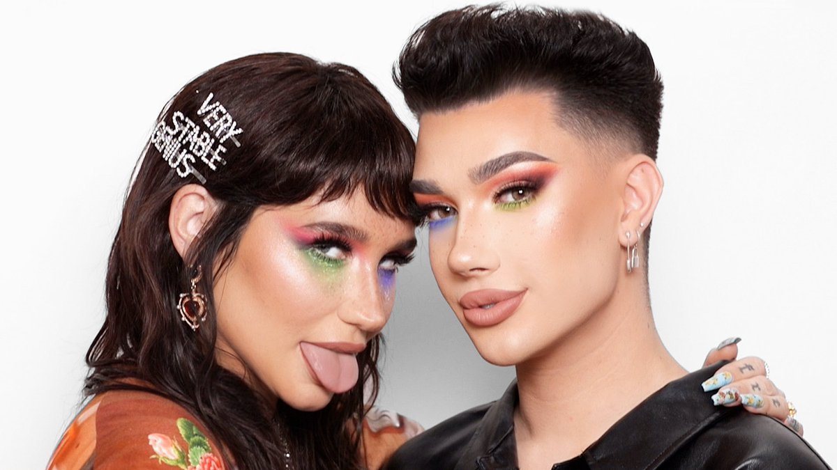 jamescharles's tweet photo. RT to be the next videos sister shoutout!!

DOING @KESHAROSE’S MAKEUP!! 🌈❤️ We had so much fun talking about her iconic bops, new music, life, &amp; of course, her new makeup line!! https://t.co/EeCoZoaiDp https://t.co/7tZsFIHXuJ