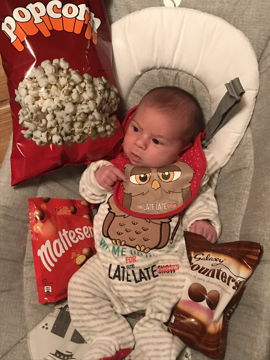 “Hurry up with the Toys Already Tubs, I’ve been waiting 3 weeks for this” Baby Grace is all set for her first Toy Show😅 #toyshow #LateLateToyShow