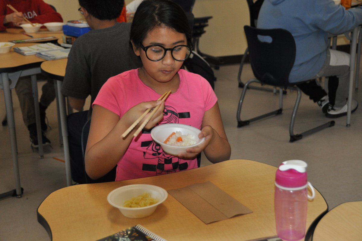 grade6learners's tweet photo. Mastering the chopstick challenge. #loutt6 #chopstickfun @SacredHeartRCSD  @RCSD_No81 https://t.co/EcBS1oaqLn