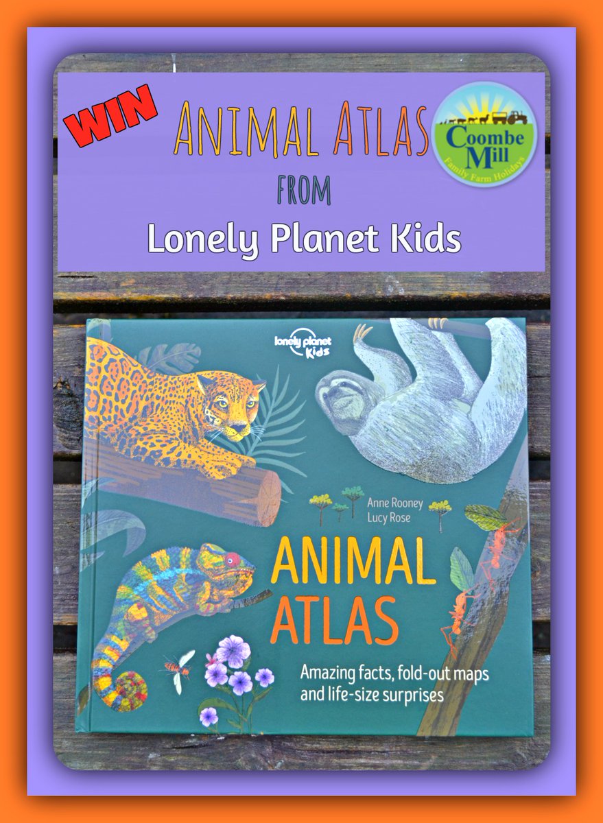 I want to #win Animal Atlas" book from <a href="/lpkids/">Lonely Planet Kids</a> with <a href="/coombemill/">Coombe Mill (Anya)</a> and discover more about the animals and their habitat around the world bit.ly/37Zu3jI
