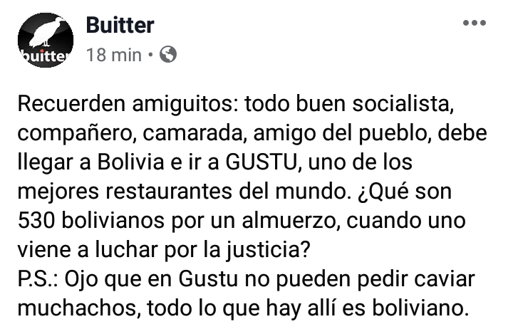BolivianTiger's tweet photo. El socialismo del siglo 21....💩
#pititatwittera https://t.co/kw1BBbhnCC