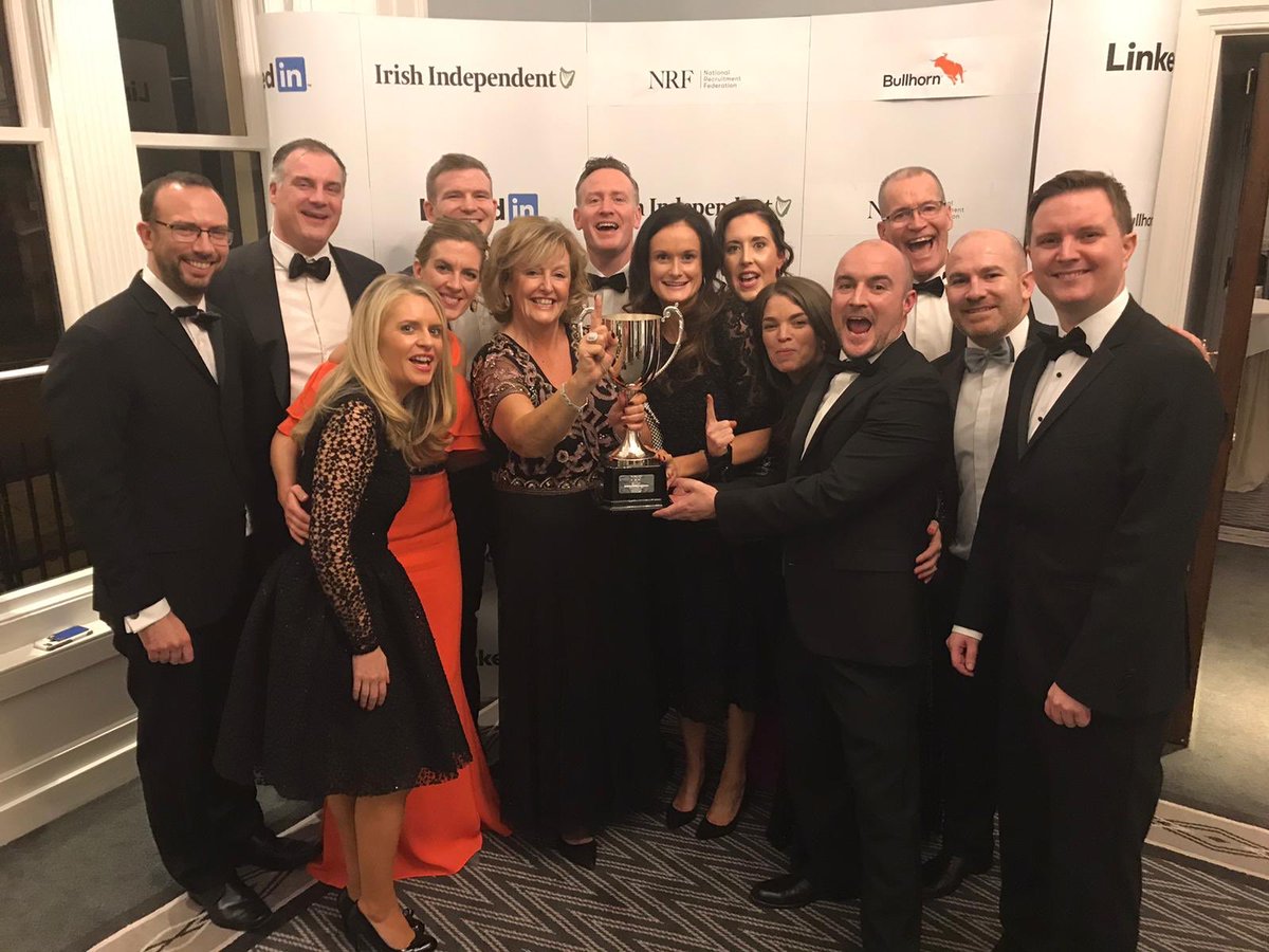 brightwater98's tweet photo. So incredibly proud tonight winning Best Agency in @NRFIreland awards!  Congratulations to our amazing MD @BarbaraMcGrath7 for leading the #BWTribe to even greater success! https://t.co/ICoxp2gwN7
