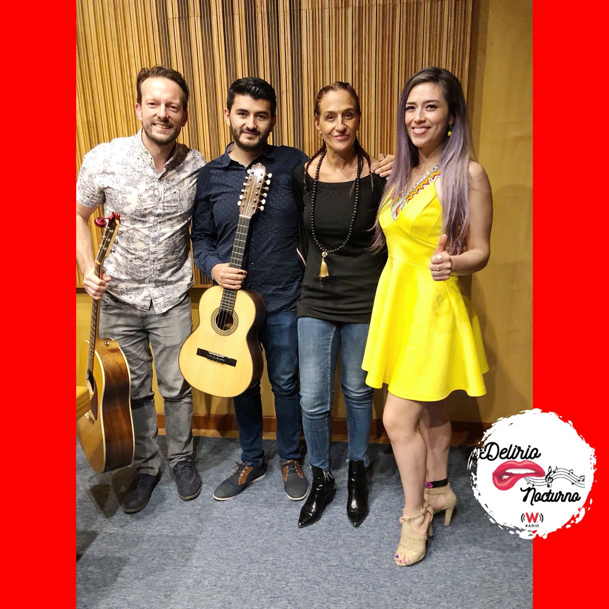 Disfruta tu viernes en <a href="/WDelirioDeNoche/">Delirio Nocturno</a> sesión musical con “<a href="/JohnWelshBand/">John Welsh & Los Valientes</a>” ¡Te espero!💃🏻🎤 ⏰ 11 PM | 📡 <a href="/WRADIOMexico/">W Radio México</a> | 📻 96.9 FM #TotalmenteMariana | #DelirioNocturno