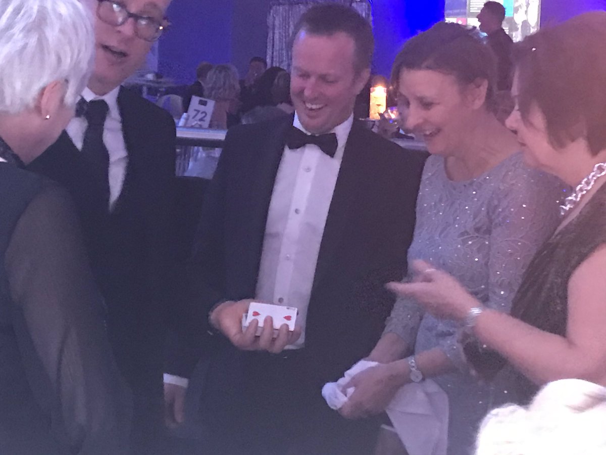 Fantastic magic man <a href="/NCAlliance_NHS/">Northern Care Alliance NHS Foundation Trust (NCA)</a> staff awards  #NCAstaffawards2019