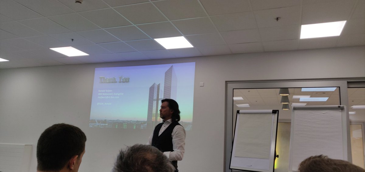 MatthiasVd94's tweet photo. Vandaag in Technopolis; interessante presentaties door specialisten van o.a. IBM over IoT en AI. Nadien volgde een workshop waarbij we zelf aan de slag mochten met het voor mij onbekende NodeRED i.c.m. een RPi. #thomasmore #itfactory  #ibm #technopolis https://t.co/rxjYGpQPE2