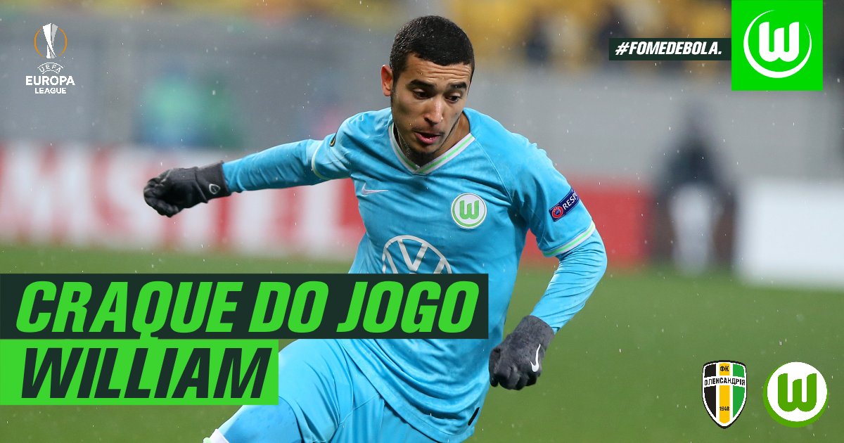 VfLWolfsburg_PT's tweet photo. Vocês votaram, e o Craque do Jogo contra o Oleksandria é... 🥁...
William! 🇧🇷
#FCOWOB #UEL https://t.co/QBsuC3aA94
