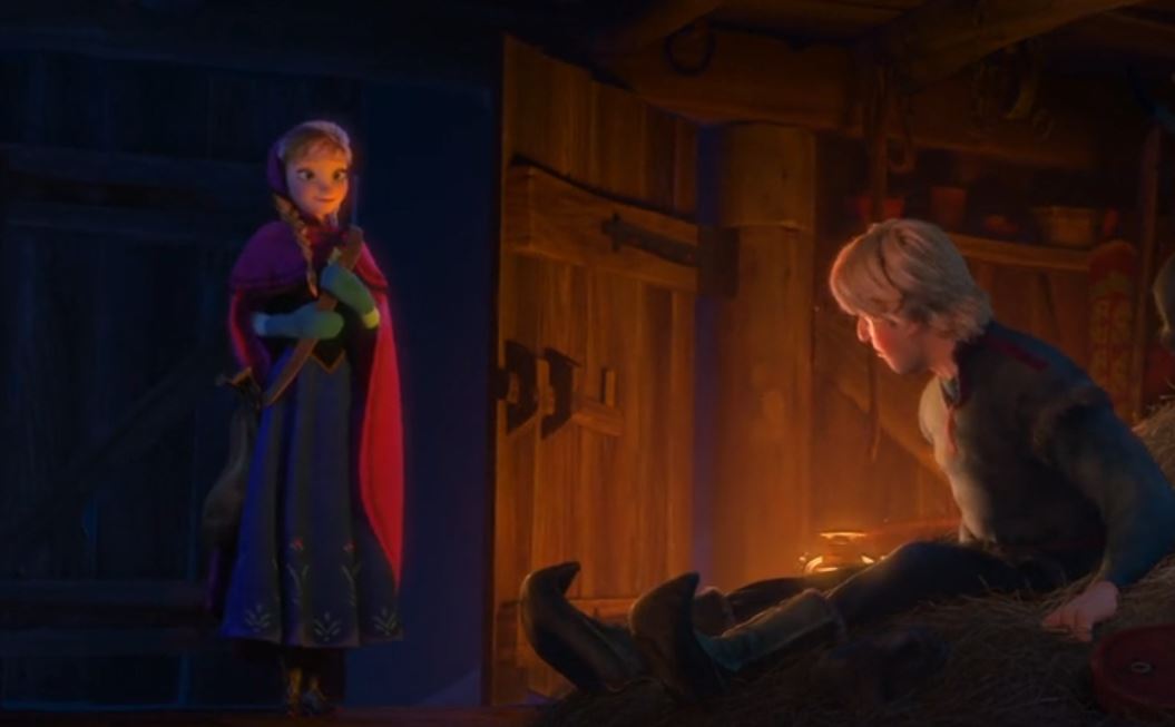 Her outfit! Seriously, why did we ever let capes go out of style? Why?!  #Frozen  