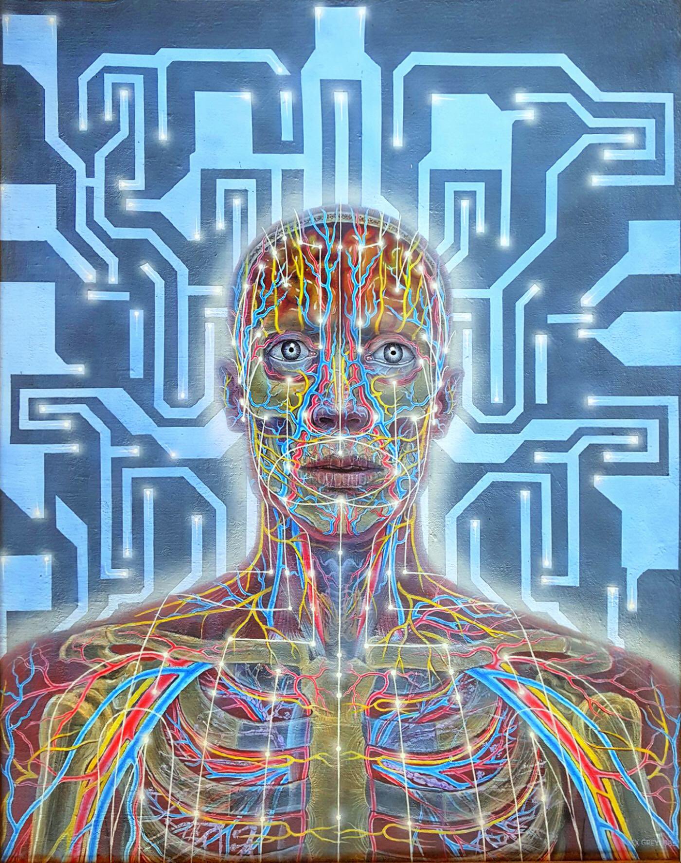 Happy Birthday Alex Grey (the artist, not the adult actress) 