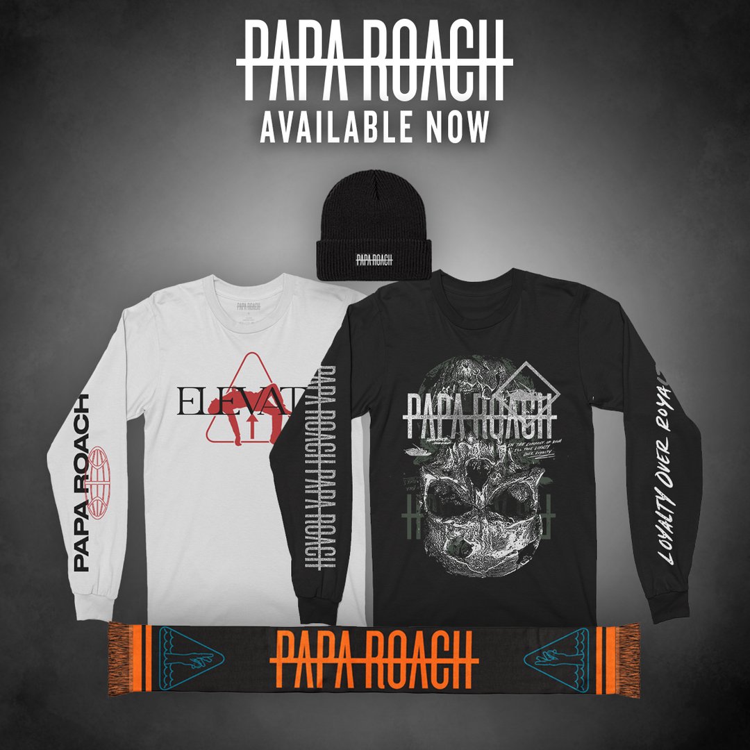 Papa Roach All New Merch Is Available In Our Online Store Now Get Free Shipping Through Monday T Co K7zlmr8luv