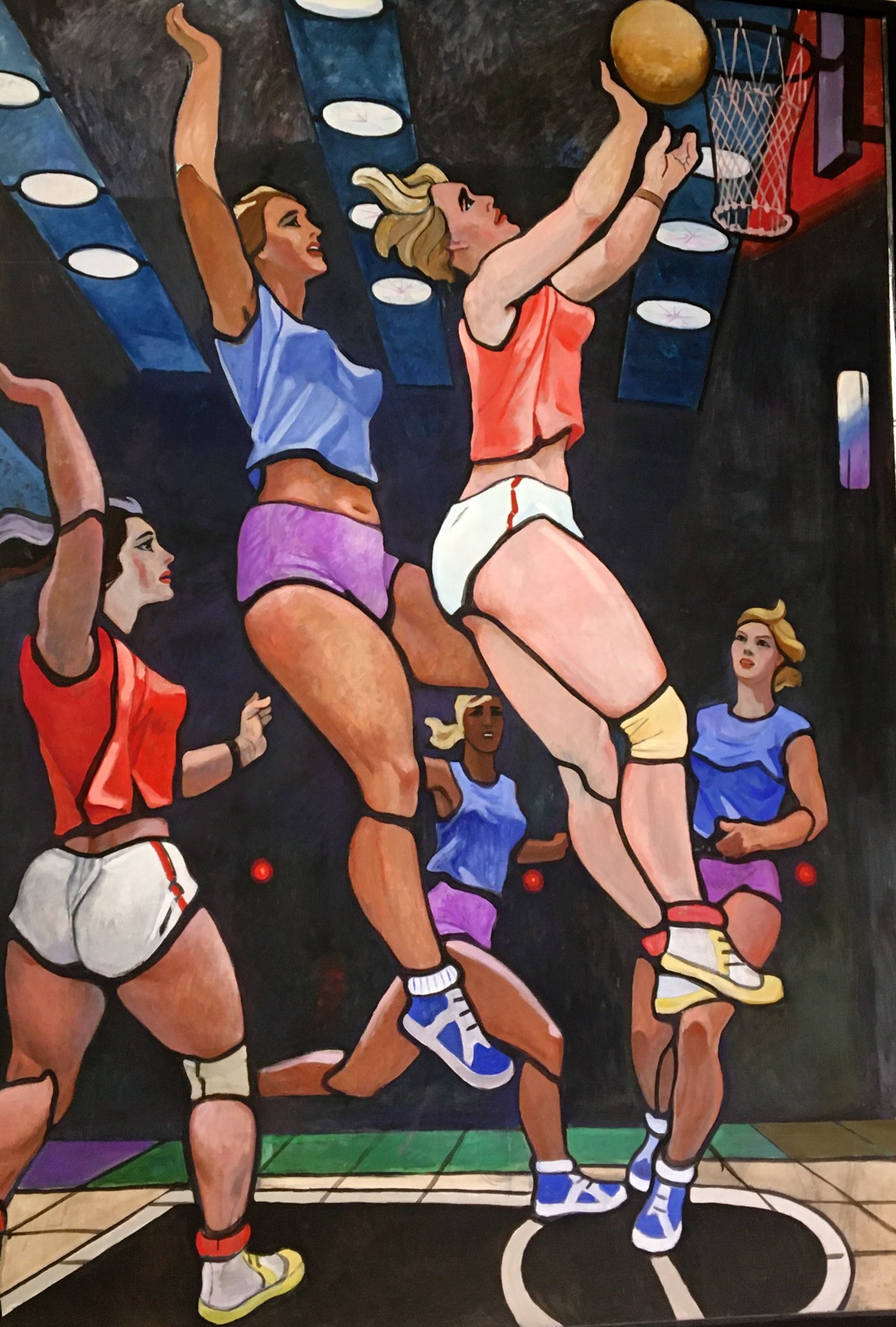 Александр Дейнека игра в мяч 1932