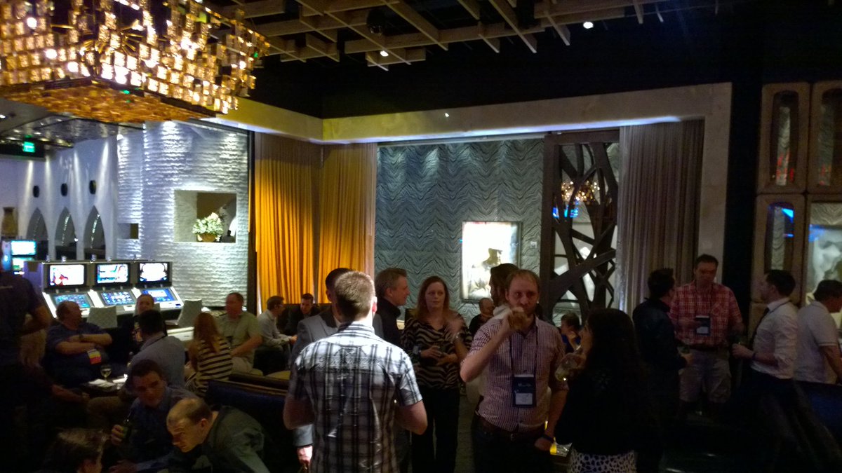 LCansby's tweet image. Found an old picture that I took at  #LyncConf  in Las Vegas and noticed two guys that now are my colleagues at Uclarity. Also some other celebrities in the picture.