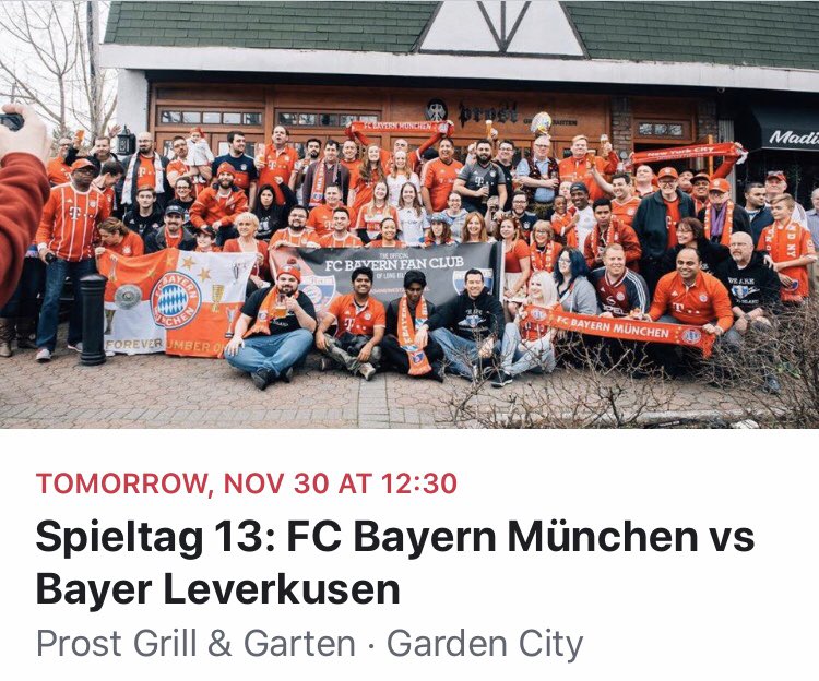 Bayern Fan Club Li On Twitter Join Us Tomorrow For Lunch 12 30