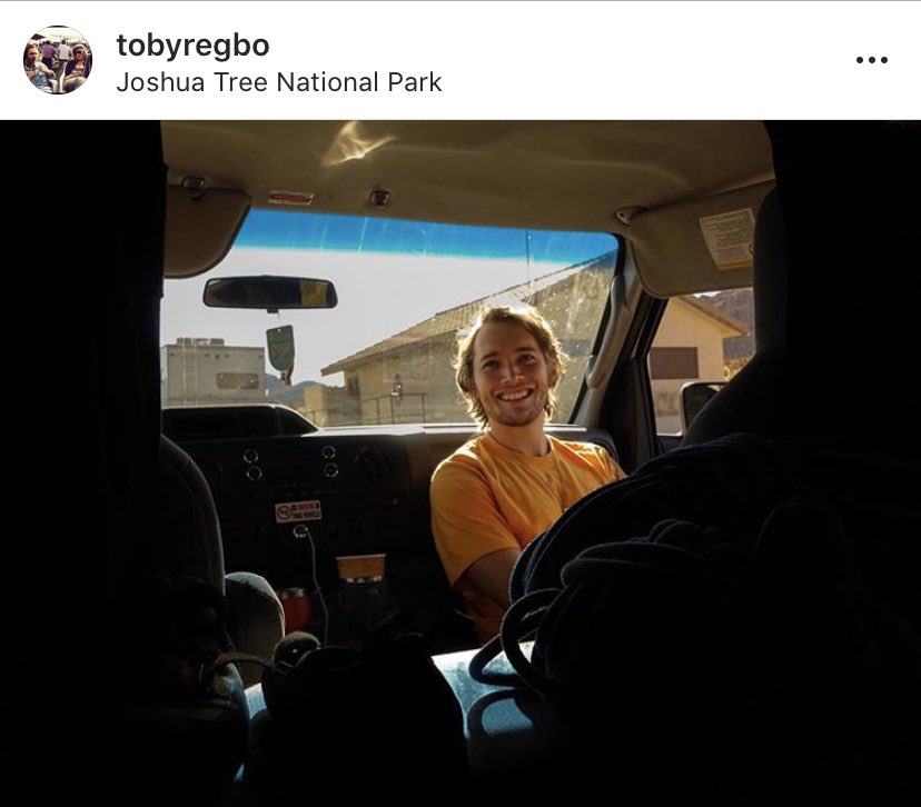 He wishes he could live in a van...back in the 1970’s. Such a hippie at heart. 😂