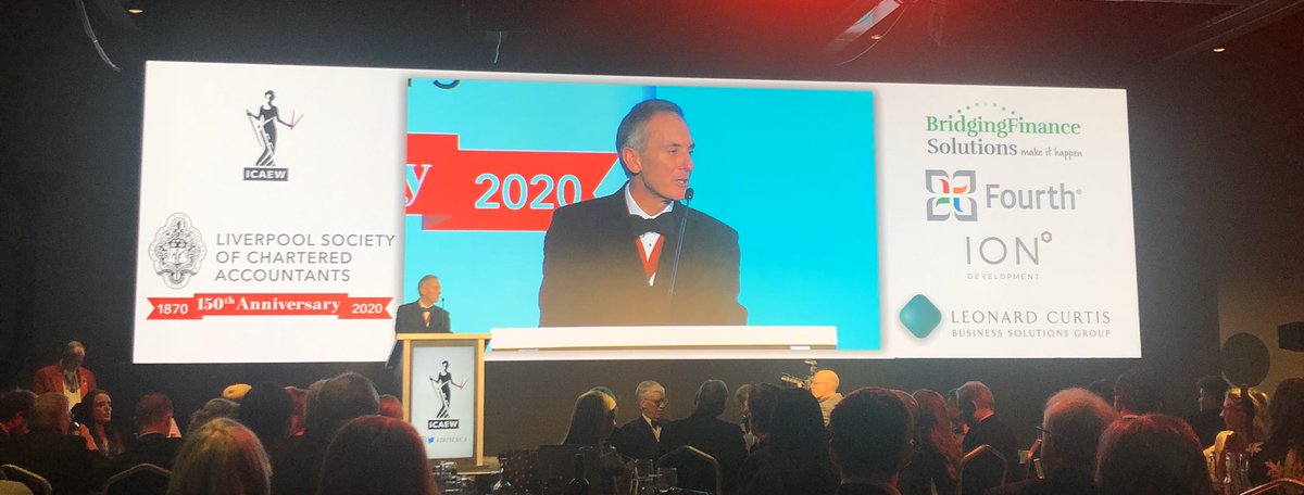 bestym's tweet photo. Very warm speech from David Matthews, Deputy President. Respectful nod to the oldest Society - LIVERPOOL #2019LSCA @ICAEWLiverpool @ICAEW https://t.co/AaSn5EgpN6