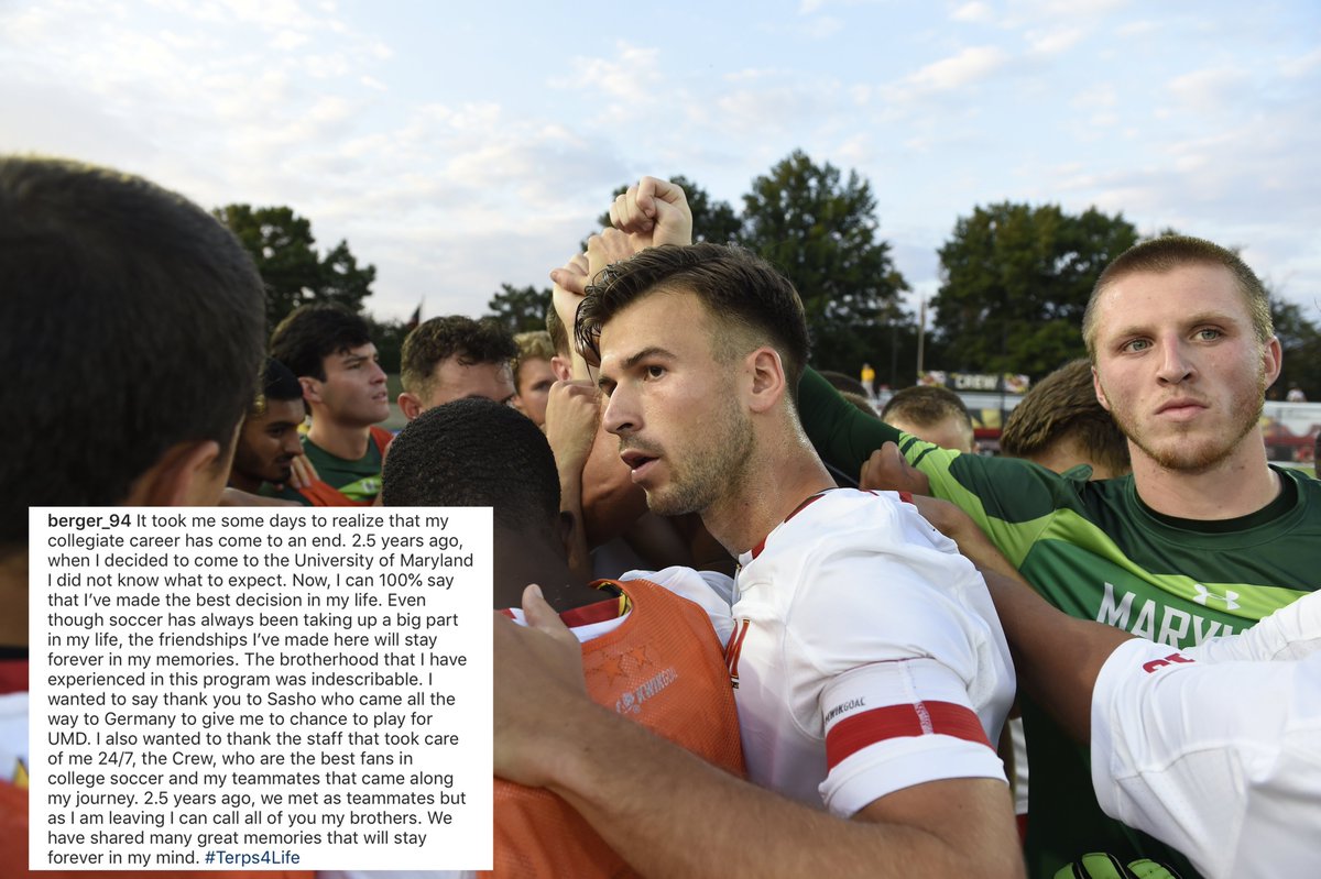 "I can 100% say that I made the best decision in my life"

All love, Johannes ❤️

What Maryland Soccer means ⬇️