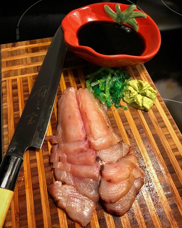 jdwolf's tweet photo. Wahoo Sashimi Friday! Cooked wahoo tonight! Come on, Son! #floridakeys #islamorada #fish #fishing #sushi #sashimi #instagramfishing #pelagic #ocean #pelagicworldwide #offshore #offshorefishing #pelagicgear #saltwaterfishing #bigfish #costamoradafishing #… https://t.co/OHevNBqIi6 https://t.co/m1KeG5vUVr