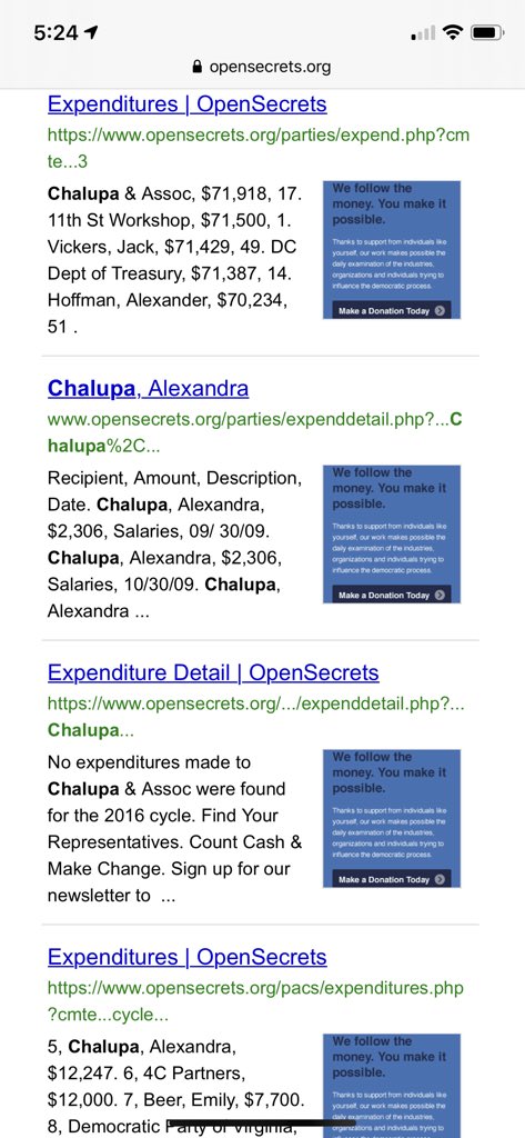 https://www.opensecrets.org/search?q=Chalupa