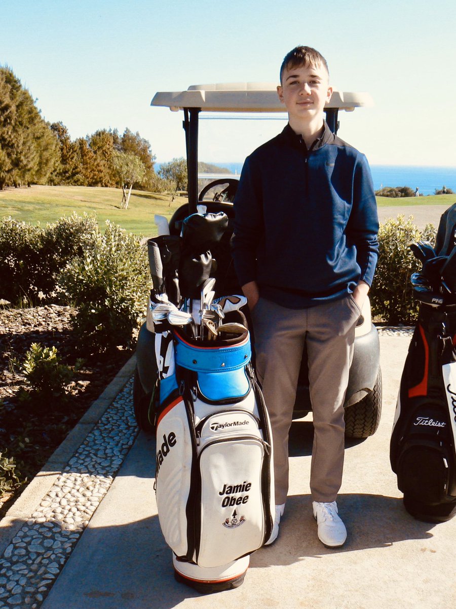 Had a great week here in Spain 🇪🇸 My first European Junior Open has been a great experience with highs and lows and looking forward to competing again next year, Fly back in the morning to get back out on the UK Courses #JOGolf #EuroGolf #SkySports #GoAgain 🏆
