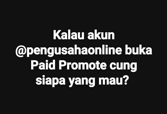 Koment ya

Minta sarannya juga kira-kira tarif yg cocok berapa?

#PengusahaOnline