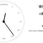 数学をフル活用した時計のデザインがかっこいい!!
