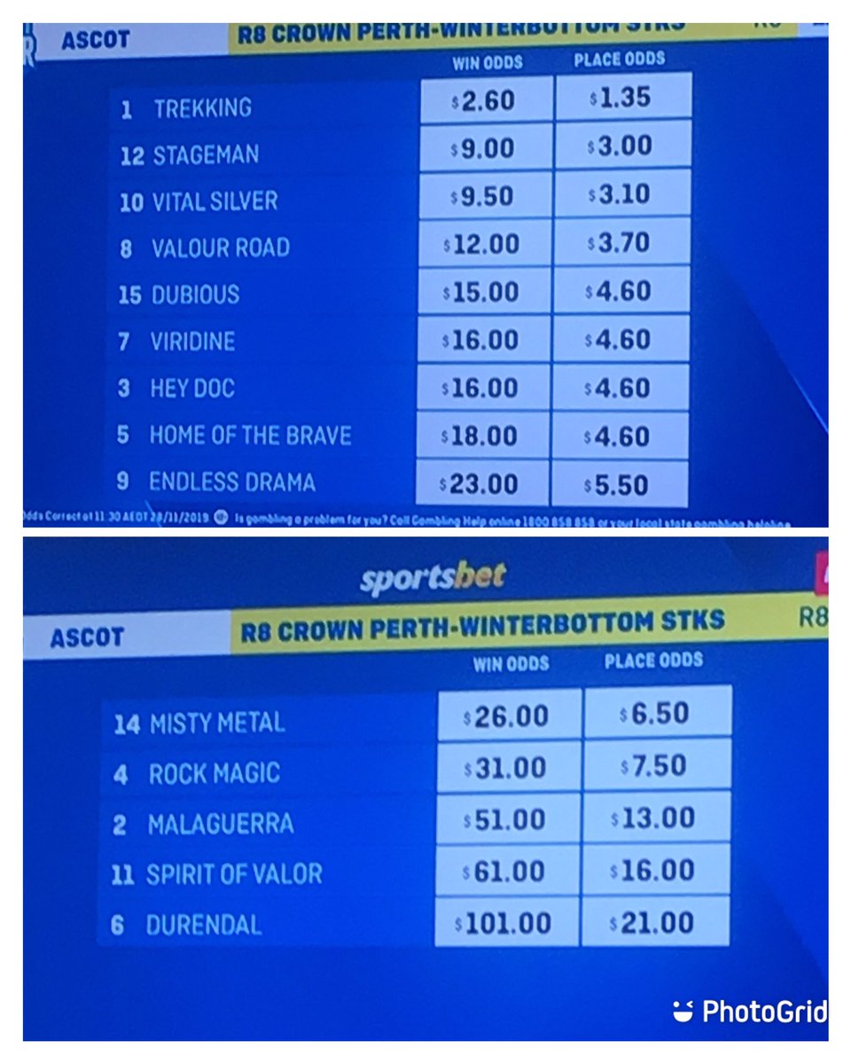 GeganD's tweet image. Hey @sportsbetcomau How good you travelling?!?! Putting up a G1 field on your ‘Experts’ show Three Wide No Cover....without the 2nd fav 🤷‍♂️🤷‍♂️ #Flirtini
