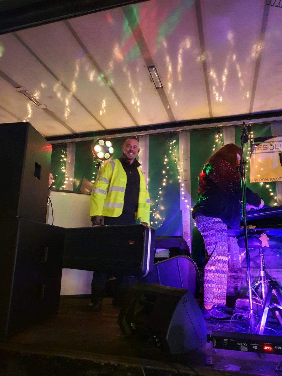raptor_security's tweet photo. A great night, a massive turn out and an amazing job by the Raptor team - another job well done. #security #NailsworthlNoel #security #hashtag #stage #music #event https://t.co/FhH0xuYey6