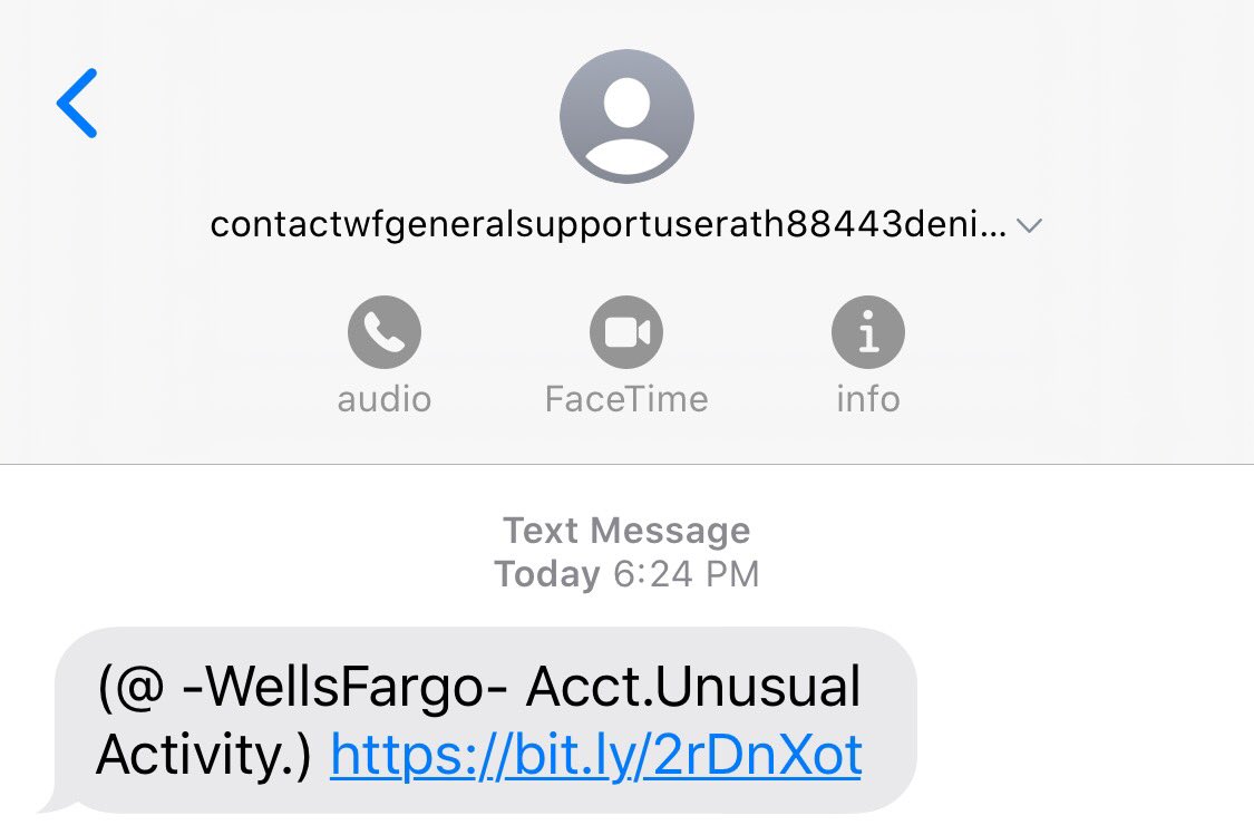 As you get home from a long day of  #blackfriday shopping, you might want to log in and check all your accounts for unusual activity. And remember, NEVER click on links in a text or email unless you’re expecting the communication from your financial institution.  #NotTodayScammer