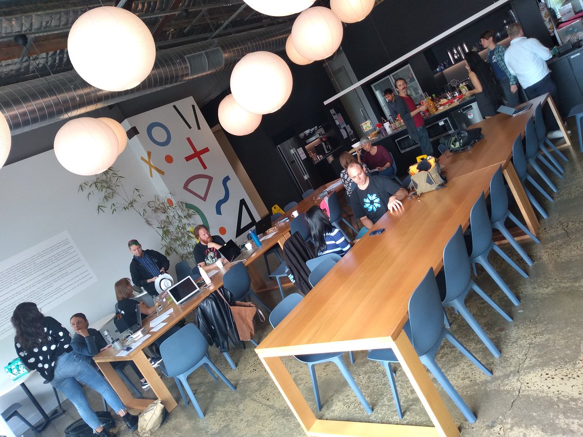 Intimate, focused. That's how it feels as we get together to RHoLL with a few of our Changemakers... And all exciting day planned tomorrow with a focus on service and program design. Thanks <a href="/OurCommunityAU/">Our Community</a> and @atlassian for making it happen.