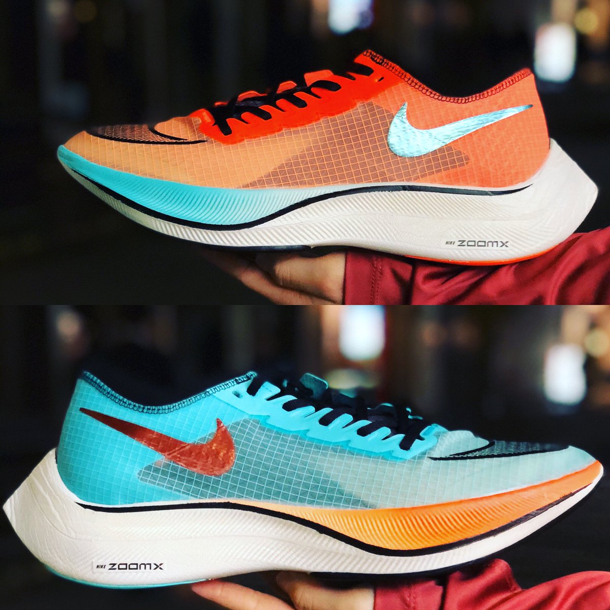 step_kumamoto's tweet photo. NIKE zoomx vaporfly next%
stepsports kumamoto
12/3 am11:00 start!!
#ステップスポーツ熊本 #kumamoto #asics #mizuno #nike #adidas
#newbalance #saysky #marahon #running
#thenorthface #2xu #garmin #seiko #熊本城マラソン #vaporflynext #StePTube
#ホワイティ村上 #ekidenpack https://t.co/aN6f8NeKYo