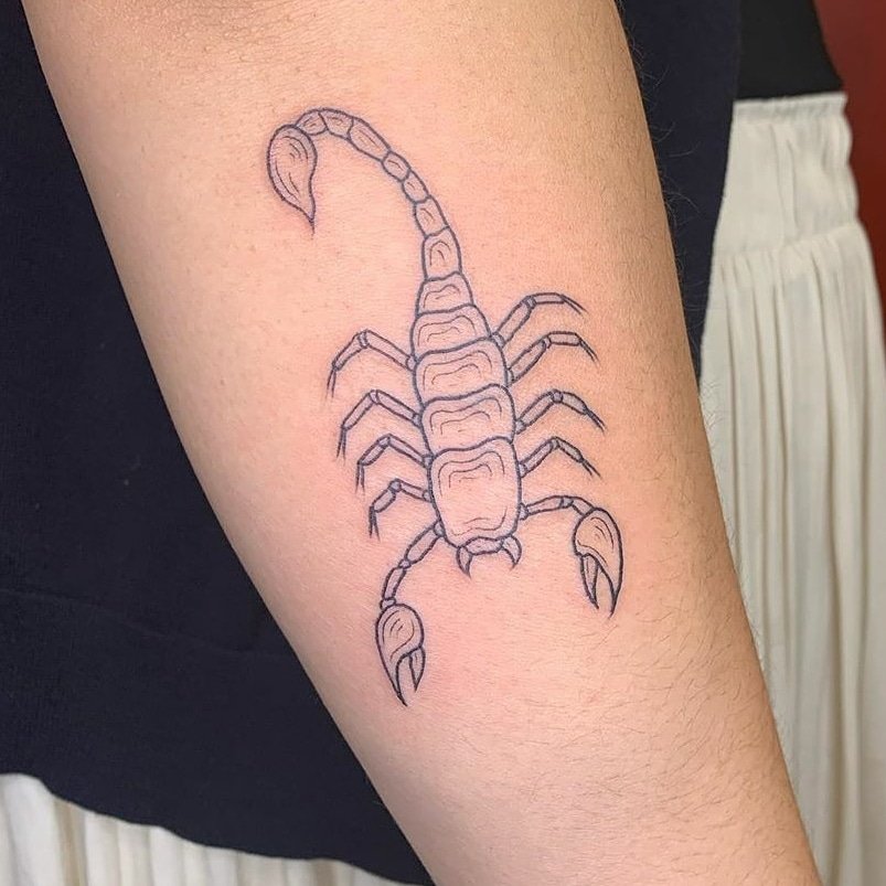 Buy Little Scorpion Temporary Tattoo set of 3 Online in India - Etsy