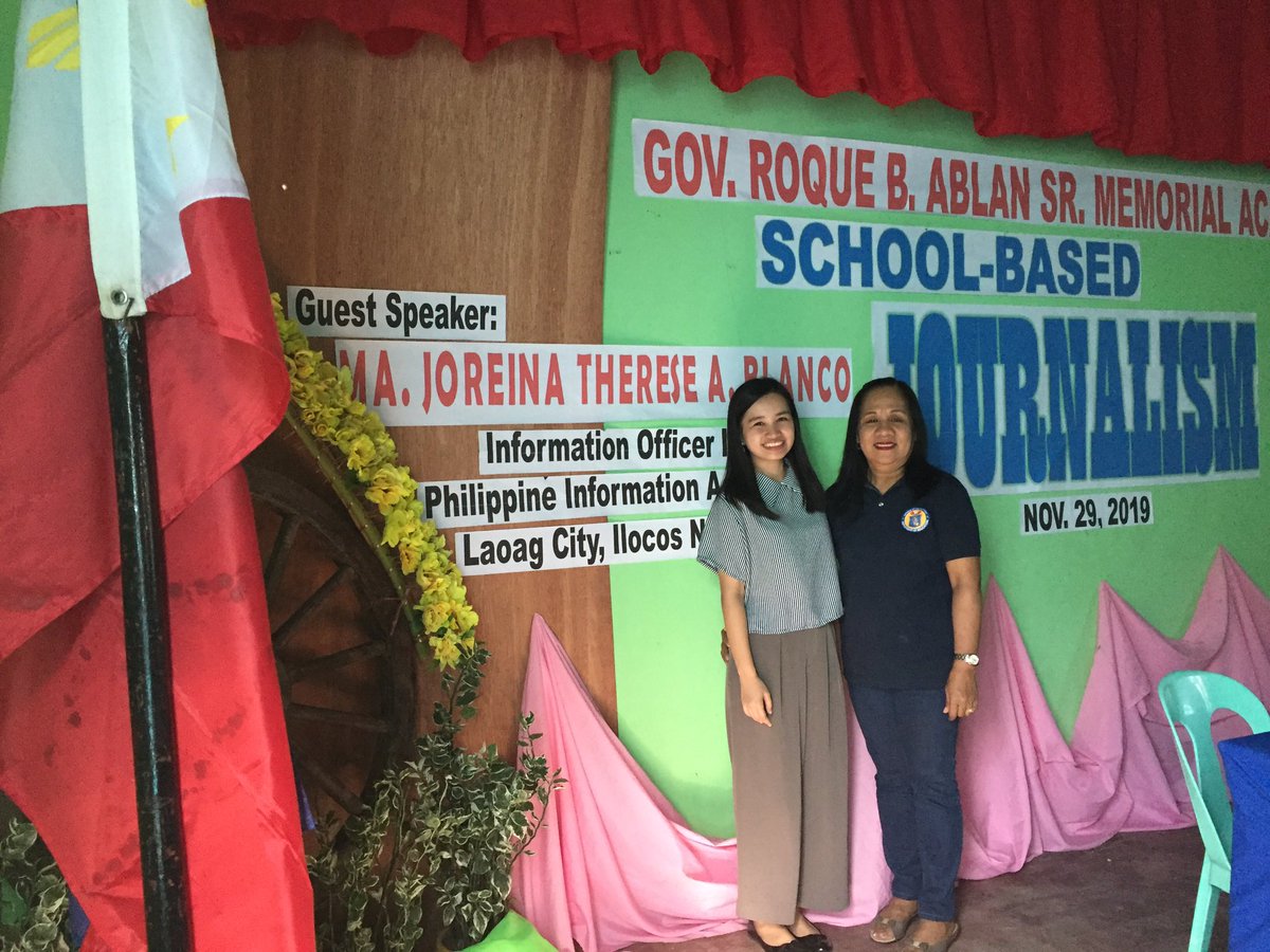 joreinaBR's tweet image. Thank You, Lord, for this opportunity!

I had a great time introducing our Agency, campaigning against fake news, and encouraging media hopefuls to become truth seekers in this digital age.

#PartnerForChange 🇵🇭