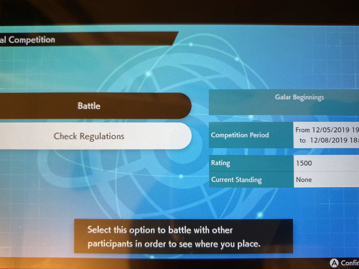 tgpdavid's tweet photo. The grind is on! #PokemonSwordShield #GalarBeginnings #PokemonCompetition #Competition https://t.co/nreRBfCz0u