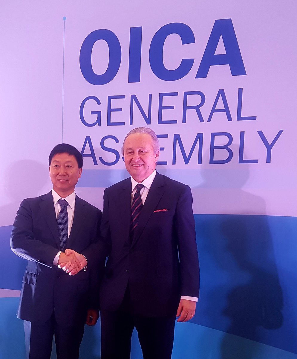 Mr Fu from Caam becomes Oica new President