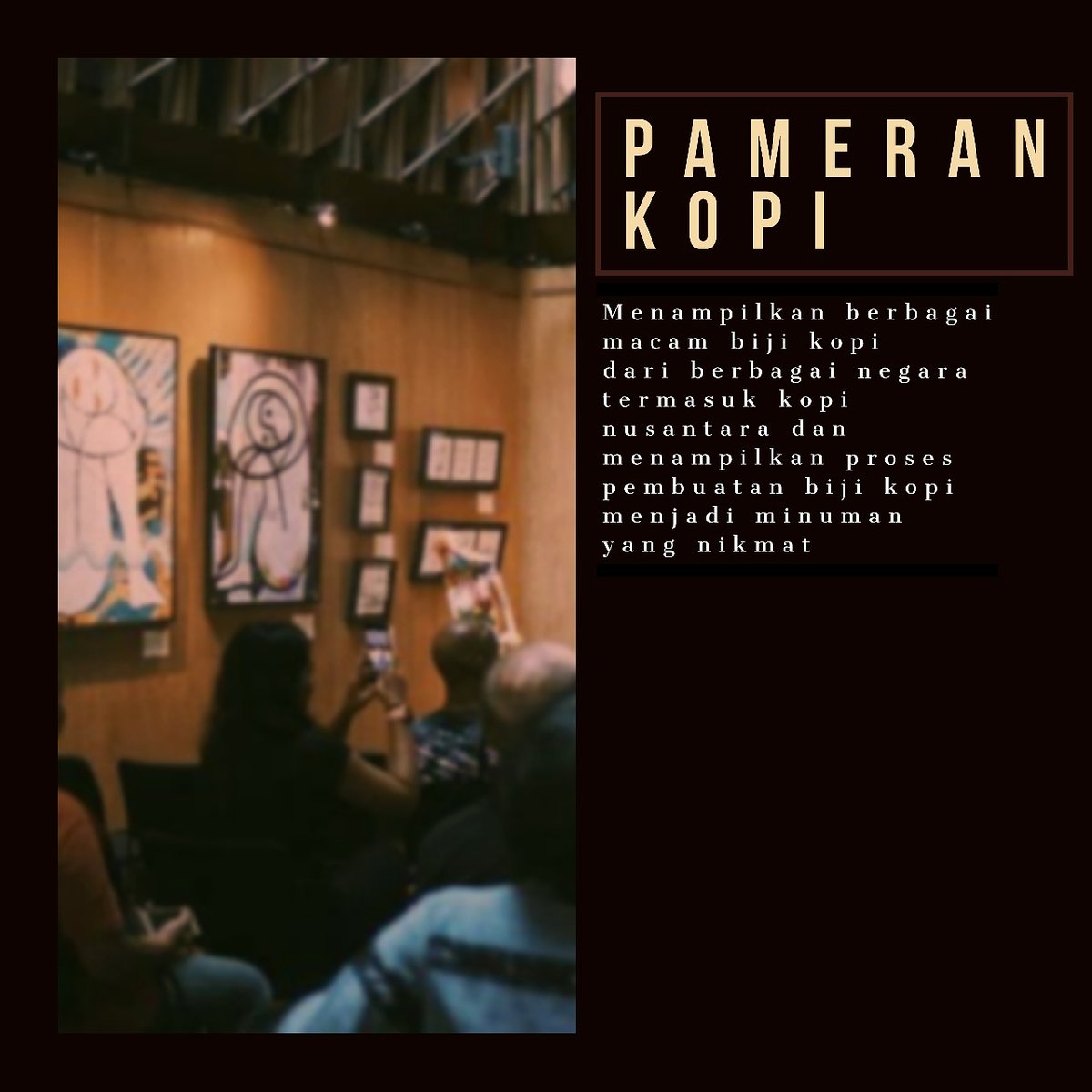 WJIcoffee_fest's tweet photo. Kepo ga sih guys nanti akan ada apa aja? Nah ini salah satu rangkaian dari acaranya nih. Kamu akan melihat berbagai macam jenis biji kopi dan proses pembuatannya. 
Psst.... Ada kopi gratis lho!😉#penikmatsenja #penikmatkopi #Bandung #jawabarat #kopiindonesia #acarabandung https://t.co/HENI4ZC4eG