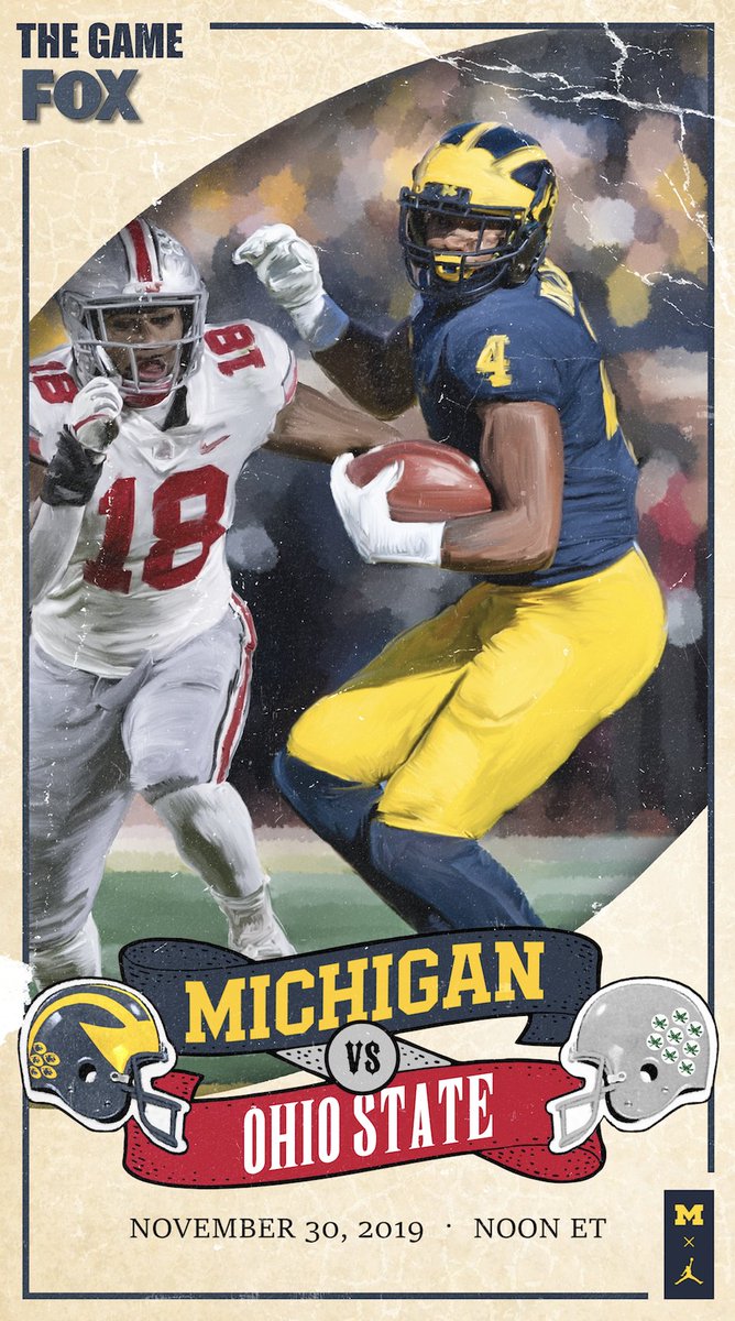 UMichAthletics's tweet image. RT IF YOU ARE AMPED FOR TOMORROW. 

#GoBlue | #BeatOSU
