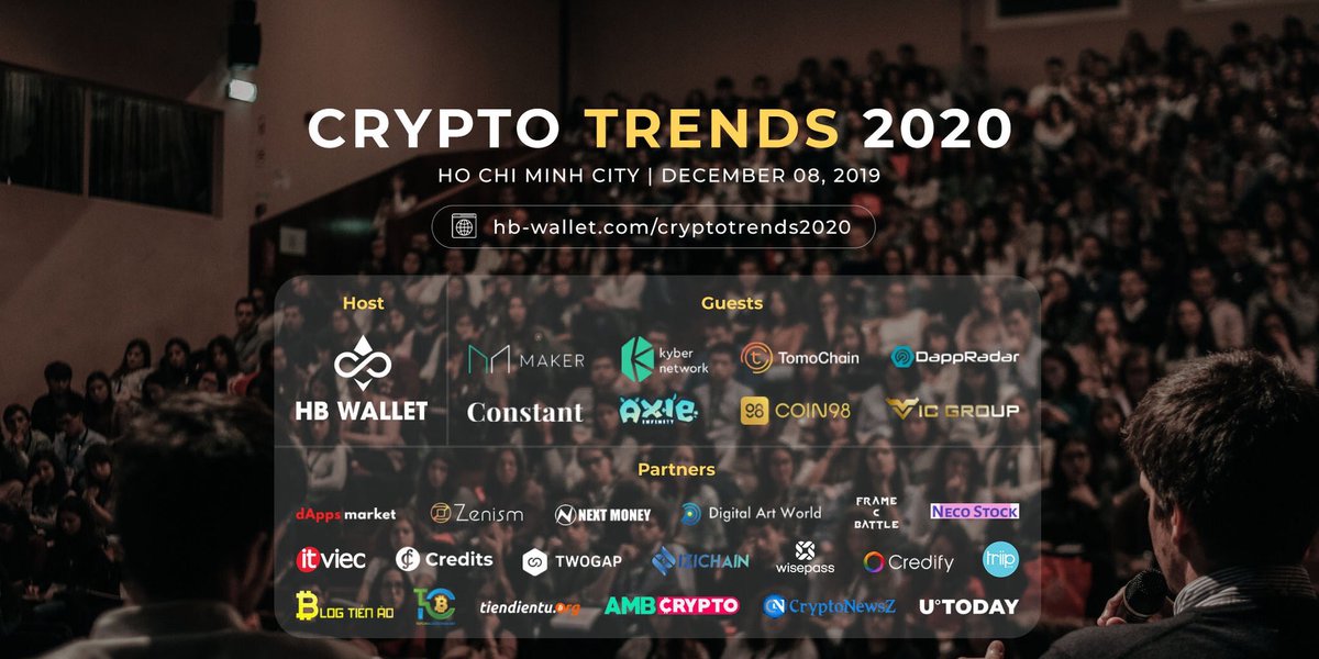 chain_izi's tweet image. Crypto Trends 2020, One of the Biggest Blockchain Events is Coming on December 8, 2019. As a media partner, IZIChain introduced to the event &quot;Crypto Trends 2020 &quot; which was held in Ho Chi Minh City on 8/12
hb-wallet.com/cryptotrends20…
#IZI #IZIChain #TWOGap @twogap_official