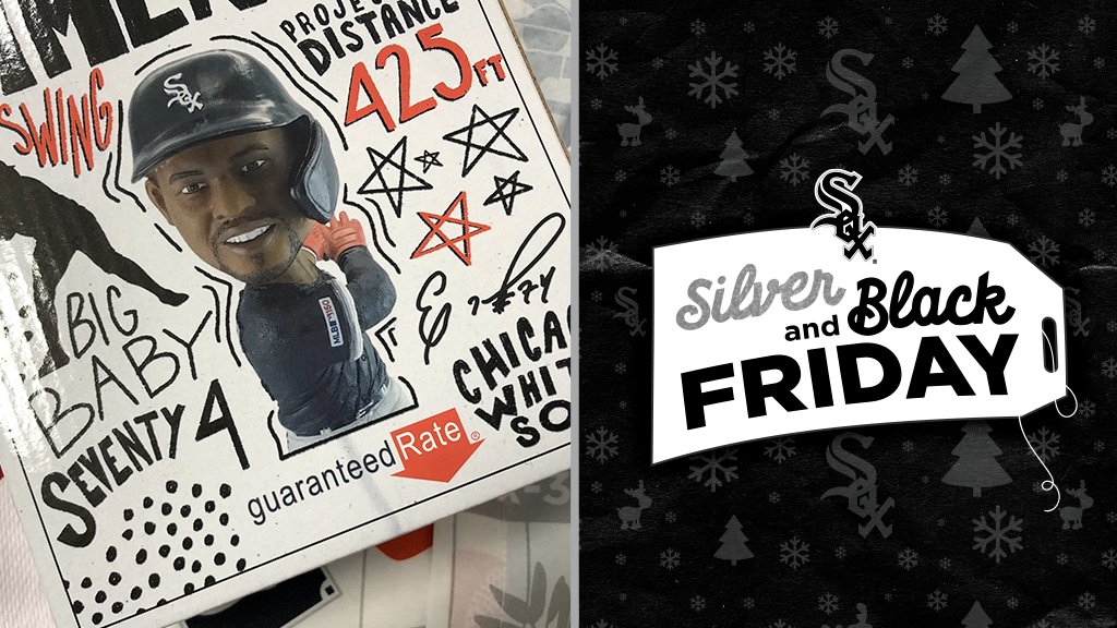 RETWEET for a chance to win a #WhiteSox prize pack! #SilverandBlackFriday atmlb.com/2R3A6xB