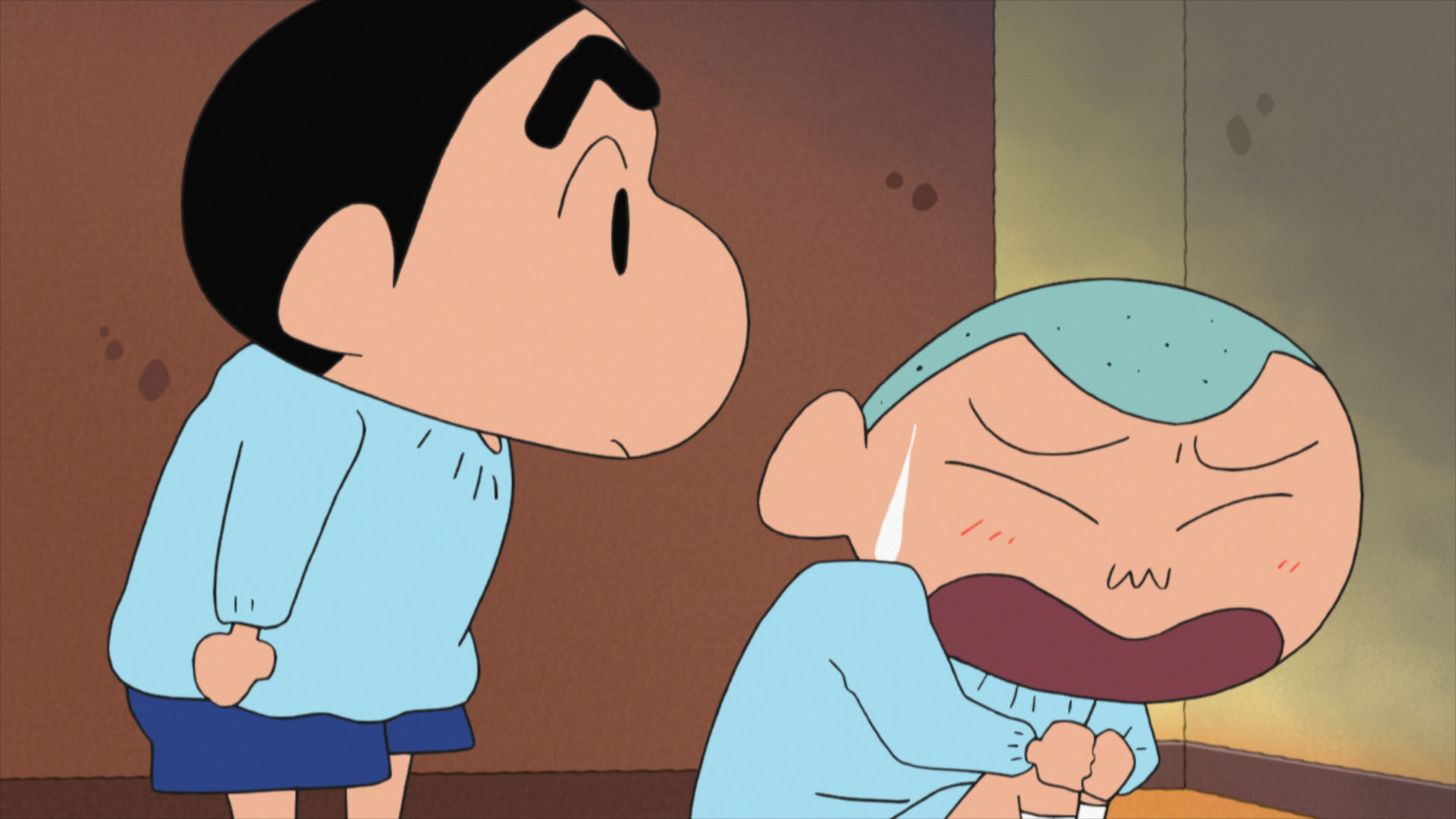 アニメ　クレヨンしんちゃん　動画3枚　みさえ　しんのすけ　マサオくん　セル画なし クレヨンしんちゃん 8月2日(土)放送分 『風間くんちは避暑地だゾ