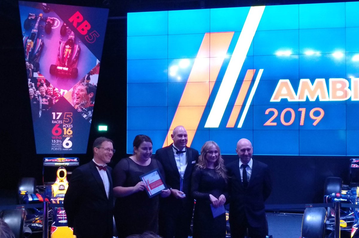 SCASeducation's tweet photo. @SCASeducation &amp; @RBFTmaternity won the award for Innovation for the Pre-Hospital Obstetric and Neonatal Emergencies (PHONE) Course. Well done everyone and we had a great night. @RBFTImprovement @RBNHSFT  @dbest_darren @ianteague01 @sara_phillips1 @Samanth47765886 https://t.co/WHxr0XMZmO