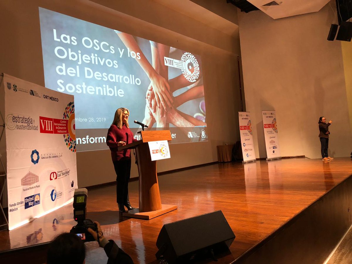 PactoGlobalMx's tweet photo. Pacto Mundial Mexico presente en la Cumbre Iberoamericana de Desarrollo Institucional para OSCs (CIDI 2019)👏

➡️Una oportunidad para formar alianzas entre OSC y #SectorPrivado hacia la #Agenda2030

 🔎 #OSC #Empresas #CIDI2019
@ORTMexico @JAP_DF https://t.co/f6rcFVQLgL
