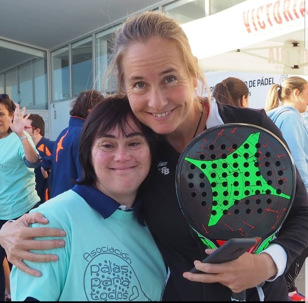 navarrocarolina's tweet image. ❤ELLOS son hoy y mañana los protagonistas en @inacuaraqueta Málaga.  Vente a vernos y a disfrutar de la fiesta del pádel inclusivo ❤
@palasparatodos