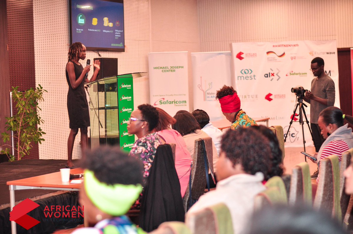 AfricanWIT's tweet photo. Throwback to our last pitch competition at the #AWIT19 conference. Ladies, pitch your start up for the chance of a lifetime and exciting prizes at the Uganda 2020 conference. Submissions live at https://t.co/gS7GUrsqVm #womenintech https://t.co/SJMLlJ8Z2b