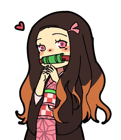 timboselaさんがTwitterに投稿した竈門禰豆子(鬼滅の刃)のイラスト。