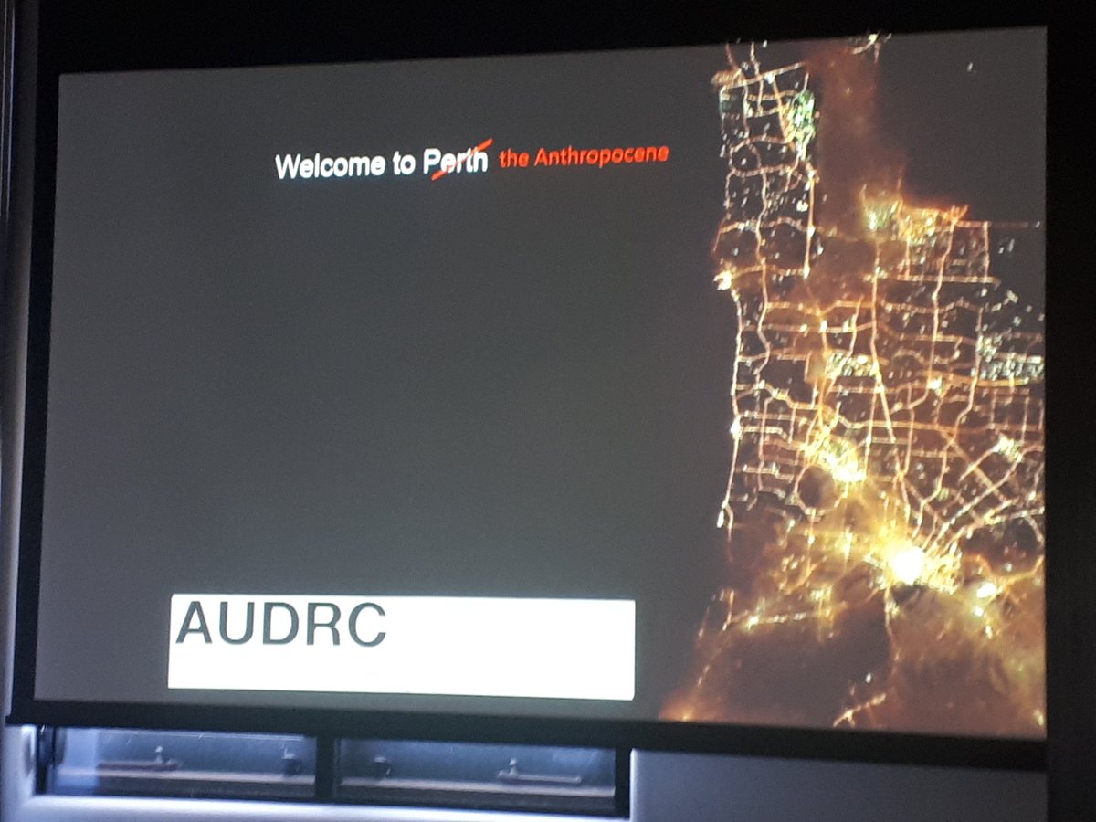 FrancPerugia's tweet photo. Julian Bolleter @AUDRCPerth opening the #soac2019 #PhDsymposium @aecurn https://t.co/8fTo9wa7Vr