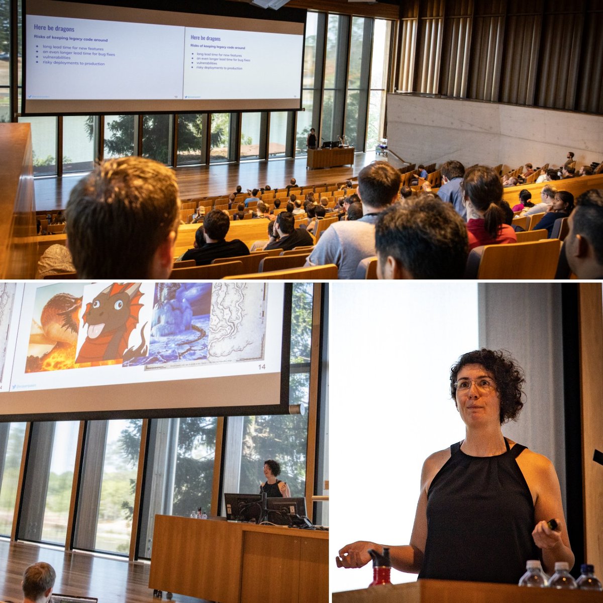DDDBrisbane's tweet photo. I ♥️ Refactoring: Accelerating Delivery in Legacy Codebases.
Not just refactoring code with @eraserqueen  #dddbne https://t.co/gSlWNqkFXb