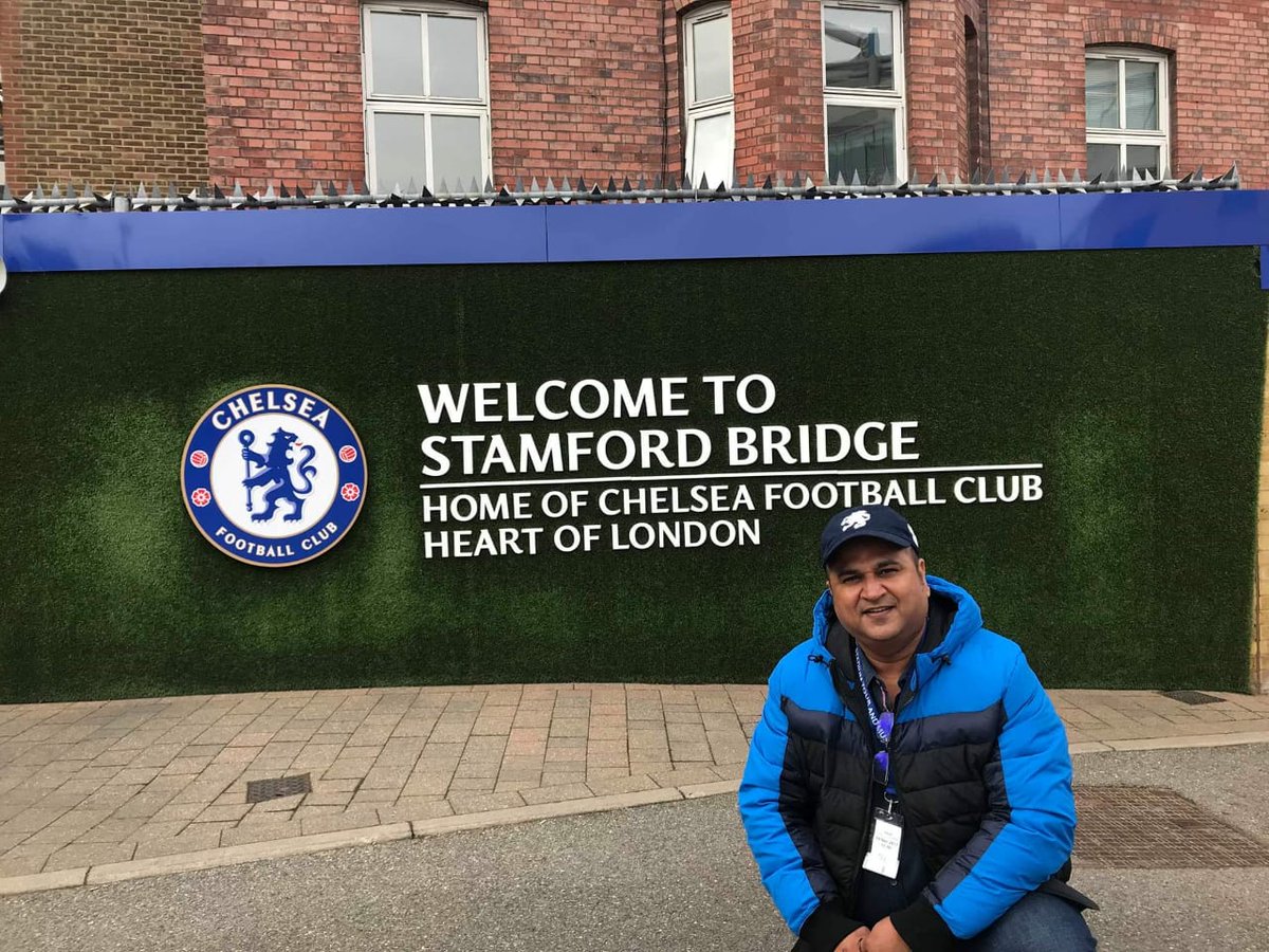 ChelseaIndia's tweet photo. "Standing in front of the iconic stadium felt nothing short of a miracle."
Visiting @StamfordBridge is always a milestone moment for every single @ChelseaFC Fan.Clement Fernandes, a fellow Blue, saw his dream come true a few years ago, all thanks to his brother. #CISCGlobal #CFC https://t.co/ZD9Wvigpht