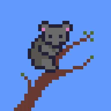 KreechM's tweet photo. #koala @Pixel_Dailies #pixel_dailies #aseprite https://t.co/SDkQmkPihk