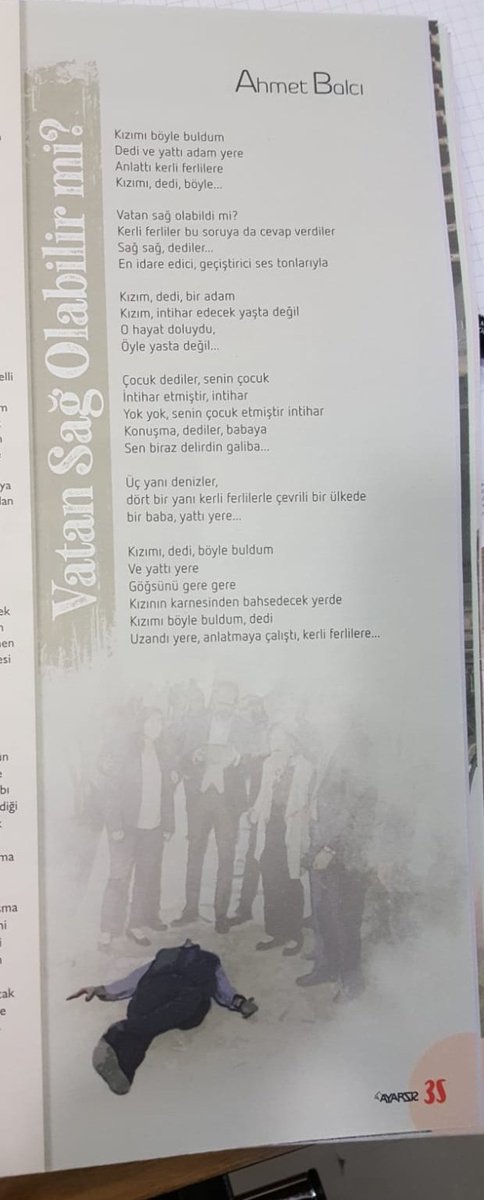 12 Kasım'da, baba Şaban Vatan'ın bilirkişilere derdini anlatmak için kızı Rabia Naz'ı bulduğu yere uzandığı video twitterda önüme düşmüştü. Bu dünyada bazı konularda yapabilecek çok az şey var. Bunlardan biri de şiir adı altında dizeler oluşturmaktı. Bunu yapabildim.